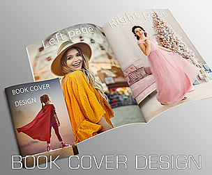 Book Cover, Magazine Mockup, advert book, booklet