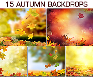 15 Autumn backdrop, dreamy fall