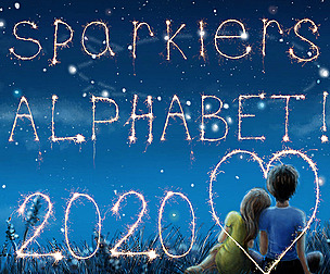 72 Sparklers Alphabet Photo Overlays