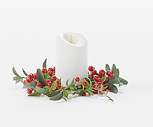 Candling Wreath Yukari Berry Fruit