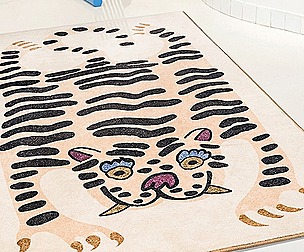 Tibetan tiger animal rug carpet