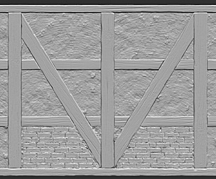 Medieval Wall 5