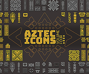 Aztec VECTOR ICONS Volume 4