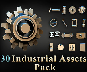 30 Industrial Assets Pack