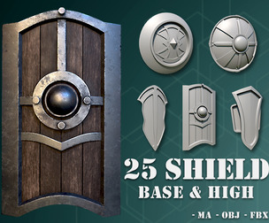 25 Shield Base and High