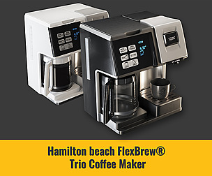 Hamilton beach FlexBrew® Trio Coffee Maker