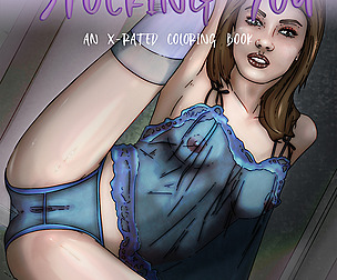 Stocking Themed Digital Adult Coloring Book