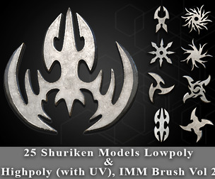 25 Shuriken Models Vol.2