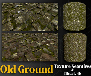 Old Ground Texture Seamless and Tileable 4K