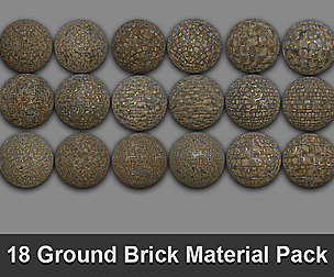 18 Ground Brick Material Pack