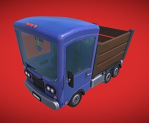 Stylized Trunk Truck