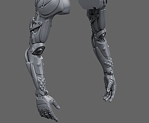 Realistic Cyberpunk Arm Augment