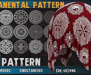 Ornamental pattern vol 01