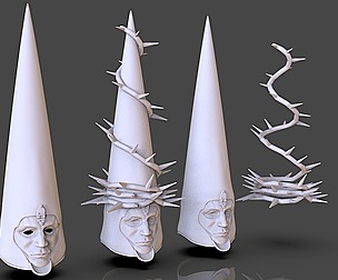 The Penitent One Helmet Blasphemous