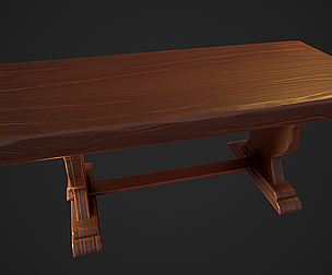 Wooden Dinner Table