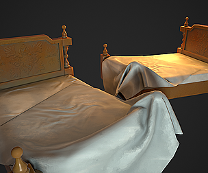 Old Abandoned Bed