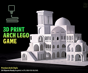 3D Print Architecture Lego