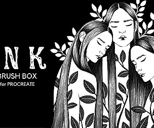 Ink Brush box