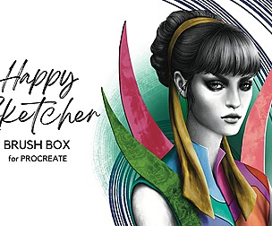 Happy Sketcher Brush Box