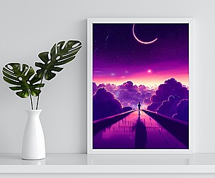 New Horizon Abstract Artwork