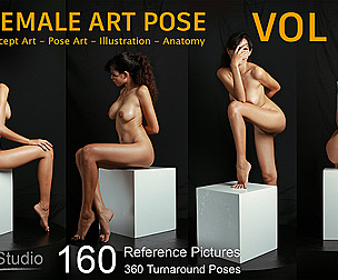 Female Art Pose - Vol 05 - Reference Pictures