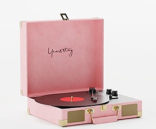 Bluetooth record turntable LP player