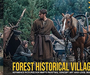 730+ Forest Historical Village Reference Pictures