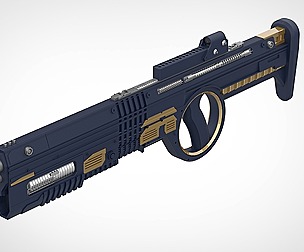 Bloodsport rifle from the movie The Suicide Squad