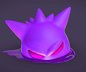 Gengar the spy - 3D print