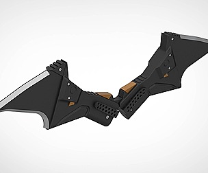 Batarang from the movie The Batman 2022