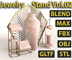 8 Jewelry Stand Vol 02