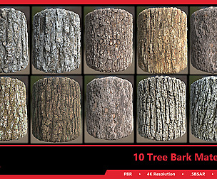 10 Tree Bark Materials