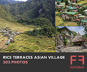 503 photos of Rice Terraces Asian Village