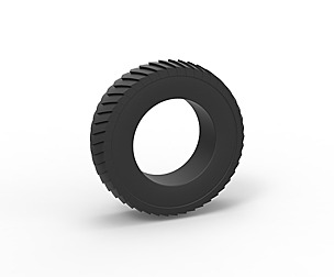 Pulling tractor rear tire 6 Scale 1:25