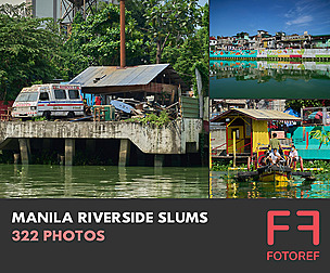 322 photos of Manila Riverside Slums