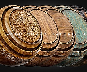 Wood Smart Materials Vol 03 + Tutorial