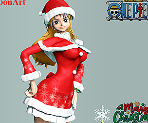 Nami Xmas - One Piece