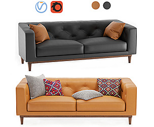 Hammer Charme Tan Sofa