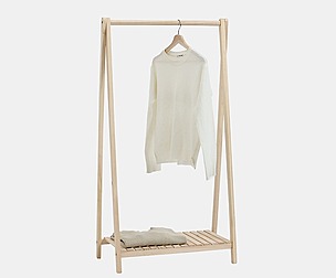 solid wood storage shelf type 1-A