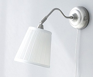 OMSTAD wall lamp E14