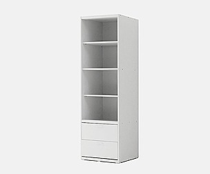 600 Drawer Shelf Wardrobe