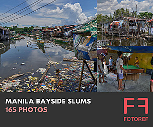 165 photos of Manila Bayside Slums