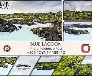 Blue Lagoon - Photo Reference Pack