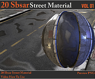20 SBSAR Street Material VOL 01