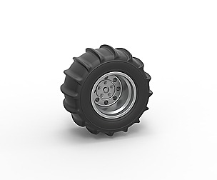 Rear wheel for Dune Buggy 6 Scale 1:25