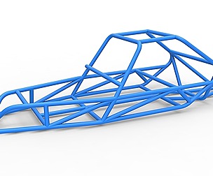 Frame for Sand Rail buggy Scale 1:25