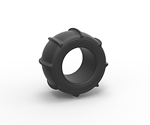 Dune buggy rear tire 7 Scale 1:25