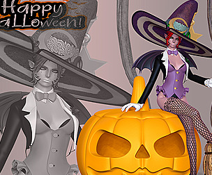Witch With Halloween