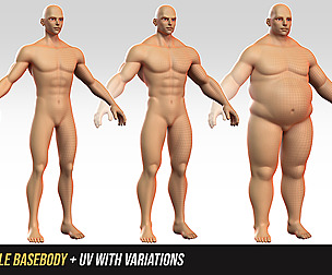 PTT - Male Base Body