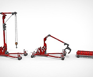 sci fi lifting and loading equipment